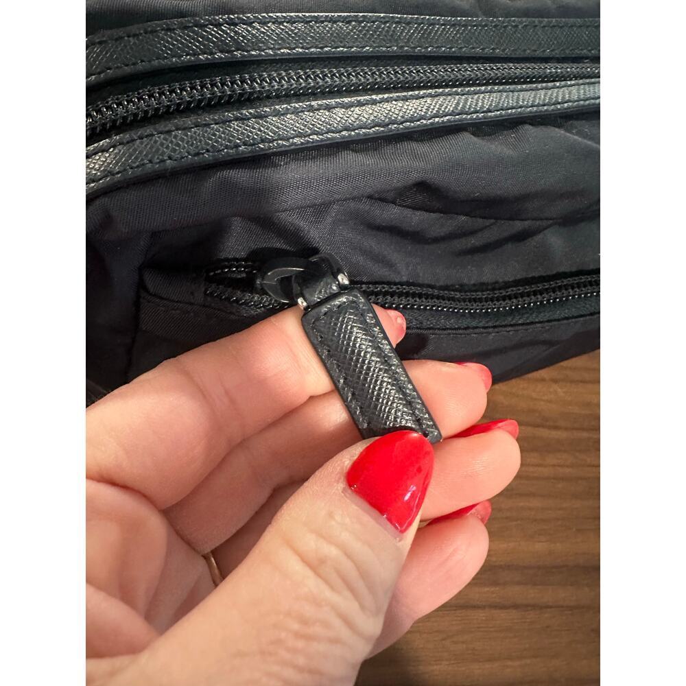 Prada Re-Nylon and Saffiano Leather Travel Pouch - Picture 12 of 15
